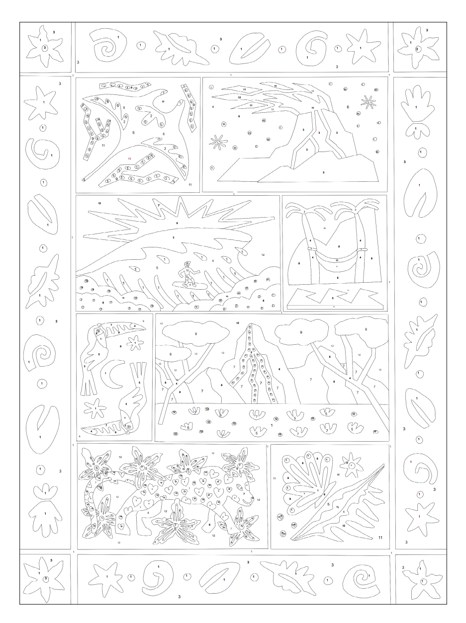 Peinture au numéro | Pitisdessins